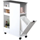 Wózki kuchenne - Wózek kuchenny z koszem na śmieci KESPER None - miniaturka - grafika 1