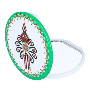 Artfolk, Lusterko kieszonkowe folk podhalański - Lusterka do makijażu - miniaturka - grafika 1