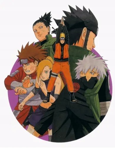 Plakat Anime Manga Naruto nrto_152 A1+ (custom)