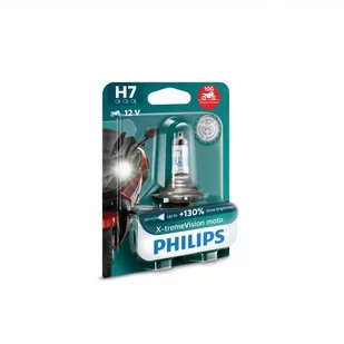 Philips Philips Żarówka H7 X-treme Vision Moto 100%Światła 7900351514 - Żarówki samochodowe - miniaturka - grafika 1