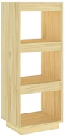 Półki do salonu - Naturalny sosnowy regał z 3 półkami F3-C92 - miniaturka - grafika 1