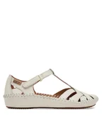 Sandały damskie - Pikolinos Sandały 655-0732St Biały - miniaturka - grafika 1