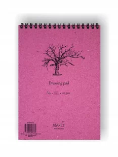 SMLT BLOK DO RYSUNKU DRZEWO A4 120G 60ARK SPIRALA PB-60TS PB-60TS - Podobrazia, bloki, papiery - miniaturka - grafika 1