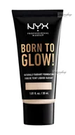 Podkłady do twarzy - NYX Professional Makeup - BORN TO GLOW - NATURALLY RADIANT FOUNDATION - Rozświetlający podkład do twarzy - LIGHT - miniaturka - grafika 1