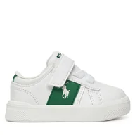 Buty dla chłopców - Sneakersy Polo Ralph Lauren Frazier Ps RL01977110 Biały - miniaturka - grafika 1