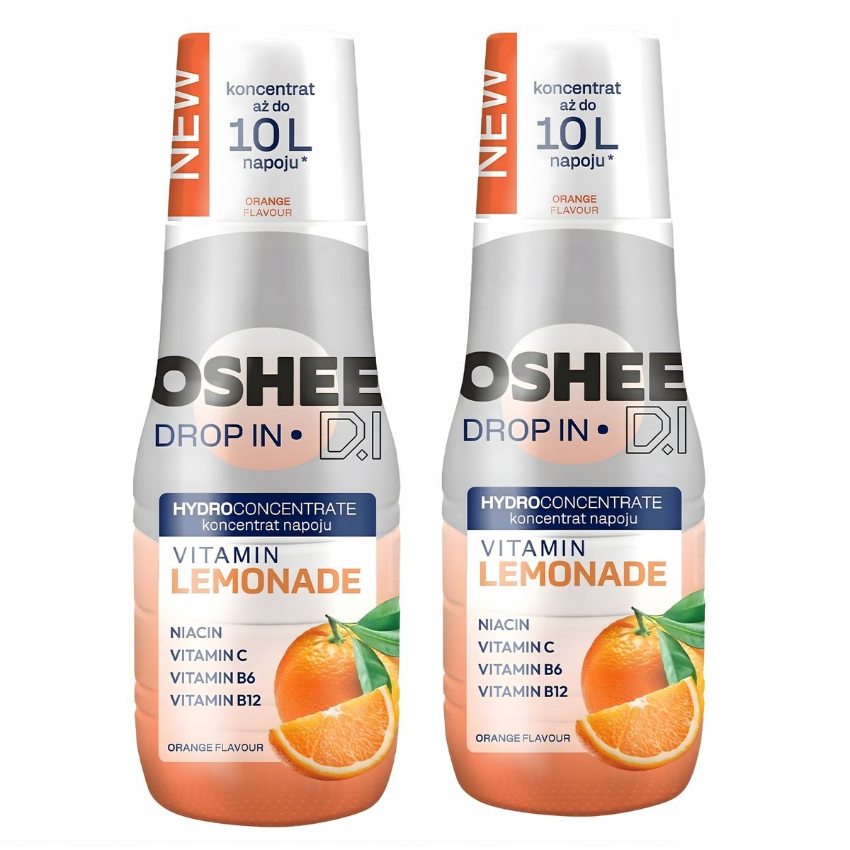 Koncentraty OSHEE Drop In 2x Lemonade Orange Lemoniada Pomarańczowa 500 ml