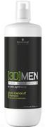 Szampony do włosów - Schwarzkopf 3D Anti Dandruff szampon przeciwłupieżowy dla mężczyzn 1000ml 11630 - miniaturka - grafika 1