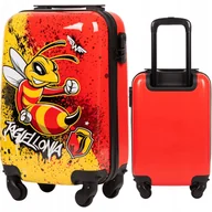 Walizki - WINGS JAGIELLONIA Walizka MAŁA kabinowa PODRĘCZNA bagaż PODRÓŻNY 4 KÓŁKA - miniaturka - grafika 1