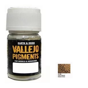Vallejo Pigment Natural Siena GXP-501791 - Akcesoria i części modelarskie - miniaturka - grafika 1