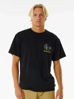 Koszulki dla chłopców - Rip Curl VAPORCOOL JOURNEYS T black koszulka męska - XXL - grafika 1