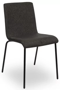 Fotel biurowy, krzesło biurowe Tapicerowane krzesło konferencyjne metalowe - Edia - Fotele i krzesła biurowe - miniaturka - grafika 1