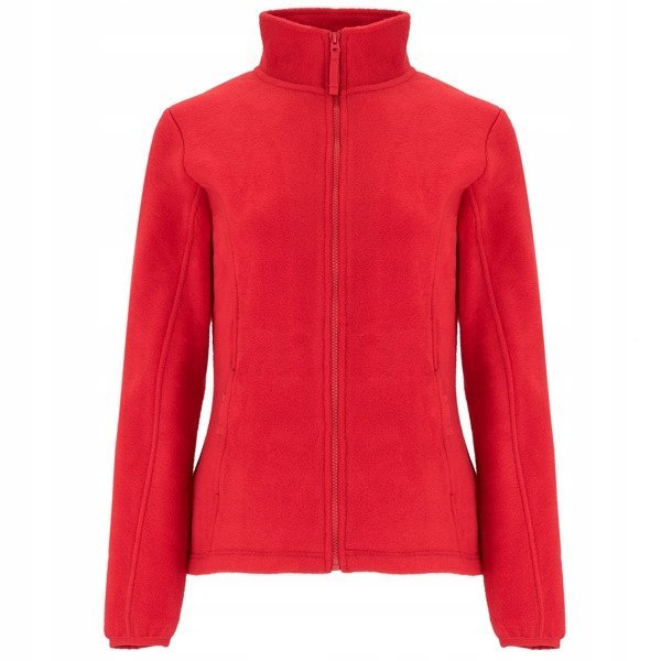 Polar damski bluza polarowa rozpinana ze stójką ROLY ARTIC CQ6413 RED 2XL