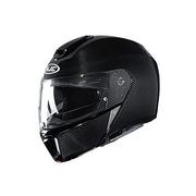 Kaski motocyklowe - Kask motocyklowy HJC RPHA 90S CARBON BLACK, czarny, rozmiar XS - miniaturka - grafika 1