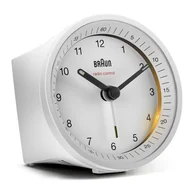 Zegary - Braun BC07W-DCF Kwarcowy budzik Biały - miniaturka - grafika 1