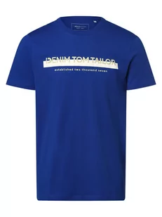 Tom Tailor Denim - T-shirt męski, niebieski - Koszulki męskie - miniaturka - grafika 1