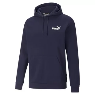 Bluza z kapturem męska Puma ESS Small Logo granatowa 58669206-L - Bluzy męskie - miniaturka - grafika 1