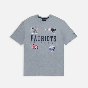 NFL Games Collegiate koszulka oversize New England Patriots HGR - Koszulki męskie - miniaturka - grafika 1