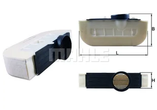 Filtr powietrza Mahle LX 3294/4 - Filtry powietrza - miniaturka - grafika 1