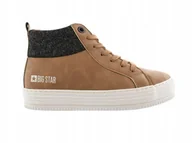 Trampki damskie - Buty Trampki Damskie Big Star Ii274145 Wysokie 37 - miniaturka - grafika 1