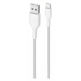 PURO PURO Fabric Ultra Strong Kabel w oplocie heavy duty USB-A / Lightning MFi 2m (biały) CAPLTFABK32MTWHI - Kable komputerowe i do monitorów - miniaturka - grafika 5