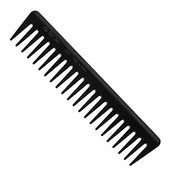 Torebki damskie - EUROSTIL Unisex Adult PEINE BATIDOR Comb Prof Blender MECHAS 18 cm, Neger, Rozmiar uniwersalny, Neger, Único - miniaturka - grafika 1