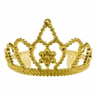 Dodatki do strojów karnawałowych - GO Tiara diadem złoty - 1 szt. DIZLO-YH - miniaturka - grafika 1