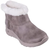 Botki damskie - Skechers Damskie botki Go Joy Cozy Dream, Brązowy, 36 EU - miniaturka - grafika 1