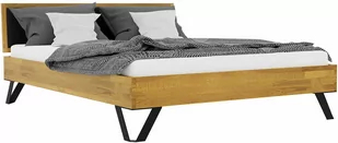 Łóżko Toro Soft 140x200 Soolido Meble dębowe - Łóżka - miniaturka - grafika 1