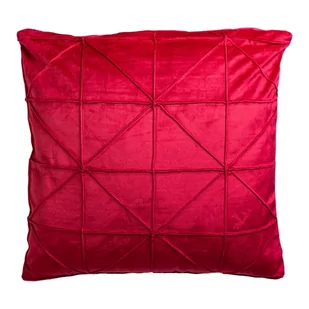 Czerwona poduszka dekoracyjna JAHU collections Amy, 45x45 cm - Poduszki dekoracyjne - miniaturka - grafika 1