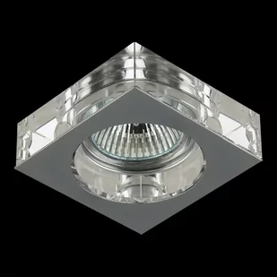 Luxera Downlight 71008 chrom 1xGU10/50W - Oprawy, klosze i abażury - miniaturka - grafika 1