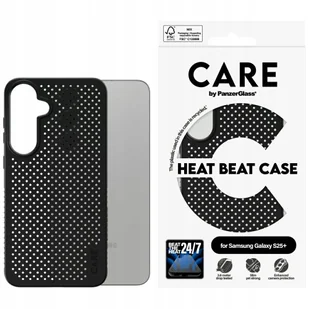 PanzerGlass Etui CARE by Feature do Galaxy S25 Plus, czarne - Etui i futerały do telefonów - miniaturka - grafika 1