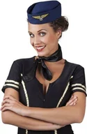 Czapki damskie - Damska czapka stewardessy - miniaturka - grafika 1