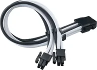 Kable komputerowe i do monitorów - SilverStone SilverStone EPS 8-Pin zu EPS/ATX 4+4-Pin Kabel, 300mm - schwarz/weiß - miniaturka - grafika 1