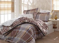 Pościel - Pościel satyna bawełniana MONICA CAFFE - miniaturka - grafika 1