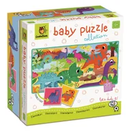 Puzzle - Dwustronne puzzle dla najmłodszych 2+ Dinozaury Ludattica - miniaturka - grafika 1