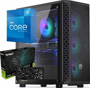 Komputer BSG Raptor V1 Intel Core i5 GeForce RTX 4060 16GB DDR4 512GB SSD Windows 11 - Zestawy komputerowe - miniaturka - grafika 1