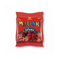 Żelki - LEWIATAN ŻELKI PIANKI MALINKI 80G - miniaturka - grafika 1