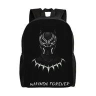 Torebki damskie - Panther Wszechstronny plecak Zmywalny plecak szkolny w stylu casual Modna torba na komputer z tkaniny Oxford Unisex-hjka4007 - miniaturka - grafika 1