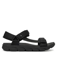 Sandały męskie - Sandały Rieker 20850-00 Czarny - miniaturka - grafika 1