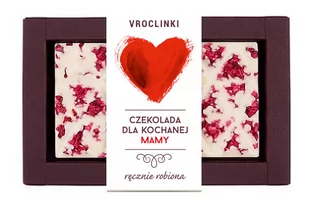 Czekolada Biała Z Malinami - Dzień Matki Serce - Czekolada - miniaturka - grafika 1