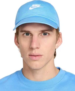 Nike Club Futura Wash University Blue/White L/XL Czapka z daszkiem - Czapki damskie - miniaturka - grafika 1