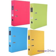 Segregatory - Segregator Deli Rio A4/76mm różowy ePaper24.eu - miniaturka - grafika 1