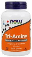 Aminokwasy - Tri-Amino - L-Arginina + L-Ornityna + L-Lizyna (120 kaps.) - miniaturka - grafika 1