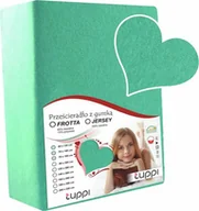 Prześcieradła dla dzieci - Prześcieradło do łóżeczka 140x70 JERSEY z gumką pistacjowy - miniaturka - grafika 1