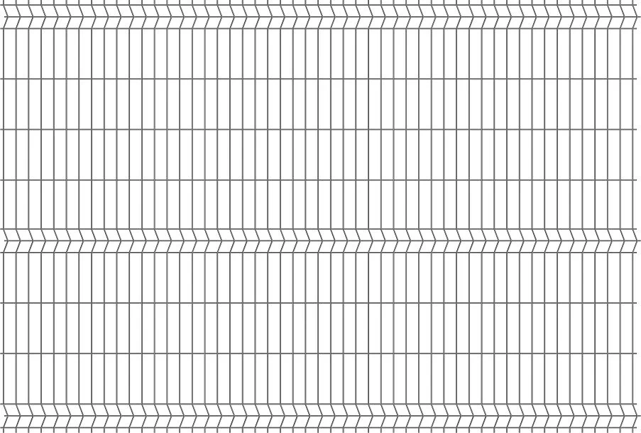 Panel ogrodzeniowy 3D antracytowy, 172x250 cm, oczko 50x200 mm, drut 4 mm