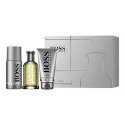 Zestawy perfum męskich - Hugo Boss Boss Bottled zestaw - woda toaletowa 100 ml + dezodorant spray 150 ml + żel pod prysznic 100 ml BOS-SZA80 - miniaturka - grafika 1