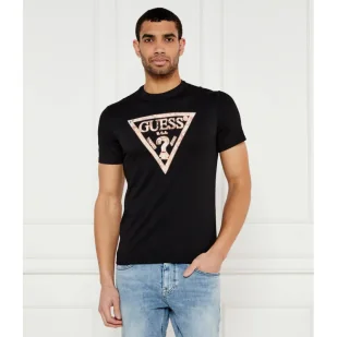 GUESS T-shirt Slim Fit - Koszulki męskie - miniaturka - grafika 1