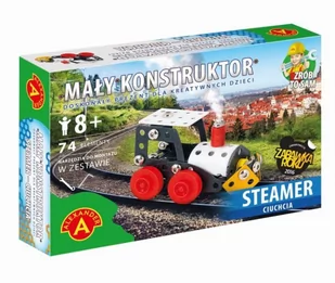 Alexander Mały Konstruktor Steamer Ciuchcia 1562 - Modele do sklejania - miniaturka - grafika 1