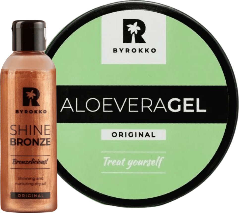 Byrokko Byrokko Aloe Vera Żel Chłodzący + Shine Bronze