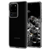 Etui i futerały do telefonów - Spigen LIQUID CRYSTAL etui na Samsung Galaxy S20 Ultra CRYSTAL CLEAR - miniaturka - grafika 1